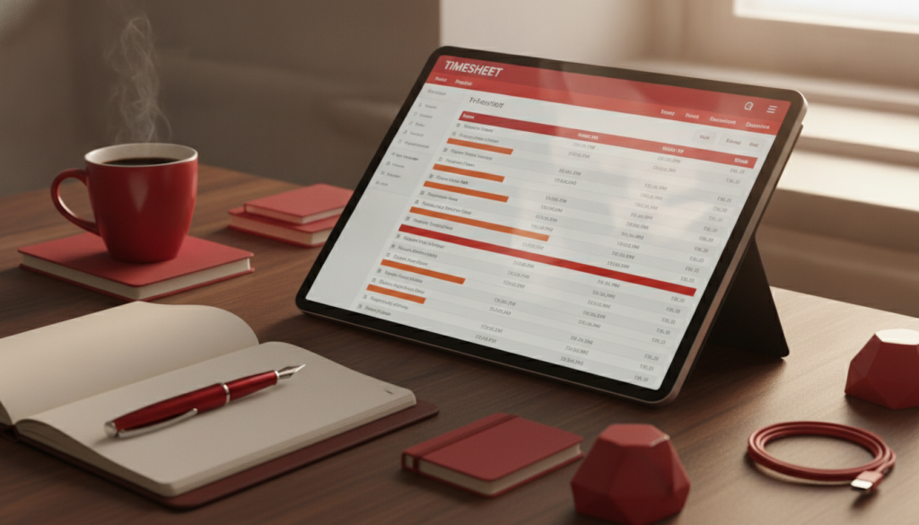 découvrez comment utiliser une feuille de temps (timesheet) pour suivre efficacement vos heures de travail, optimiser la gestion du temps et améliorer la productivité au quotidien.